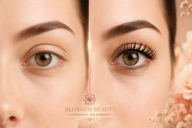 Wimpern färben Vorher-Nachher: Transformation und Tipps für perfekte Ergebnisse