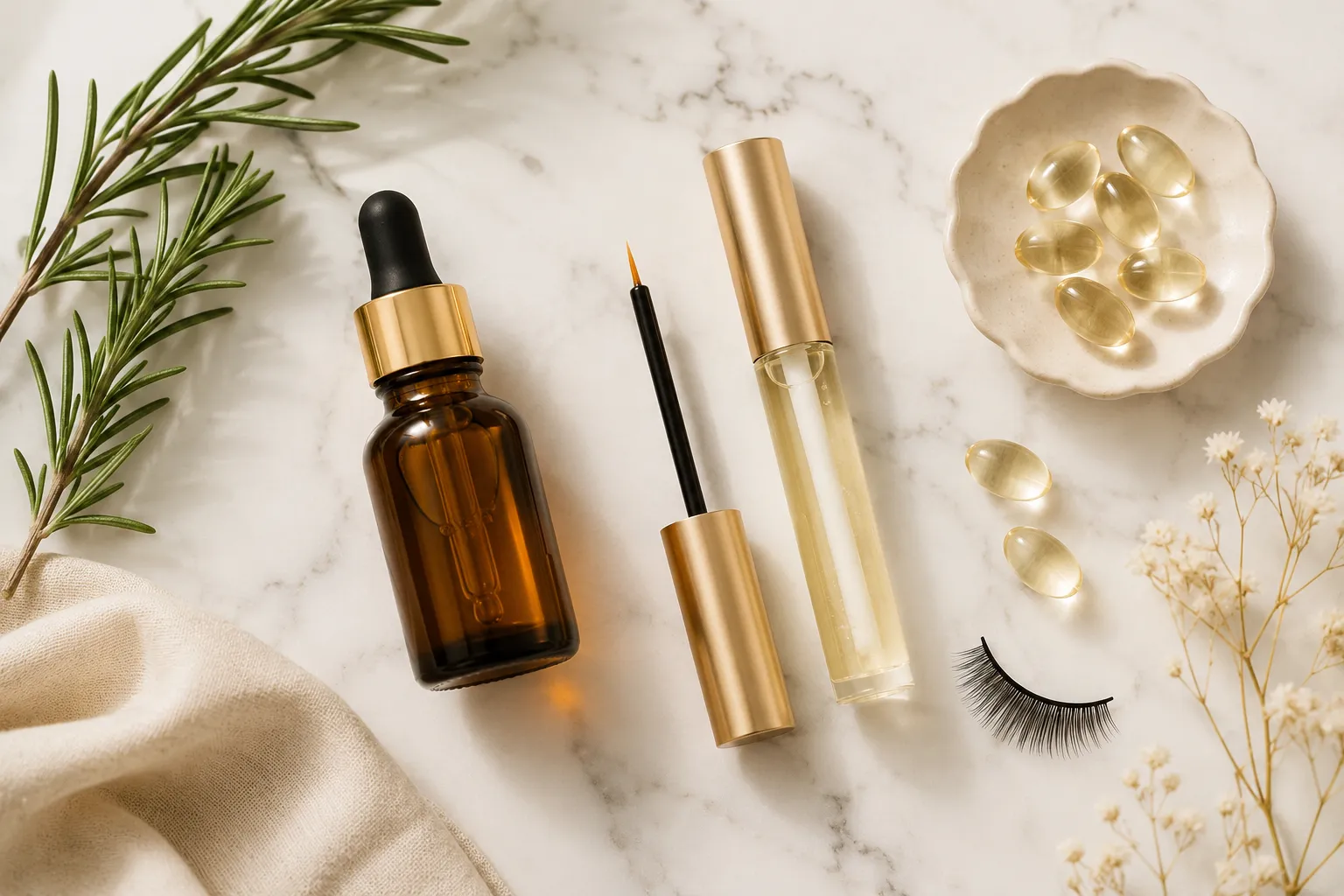 Wimpernserum oder Castoröl, was hilft wirklich?