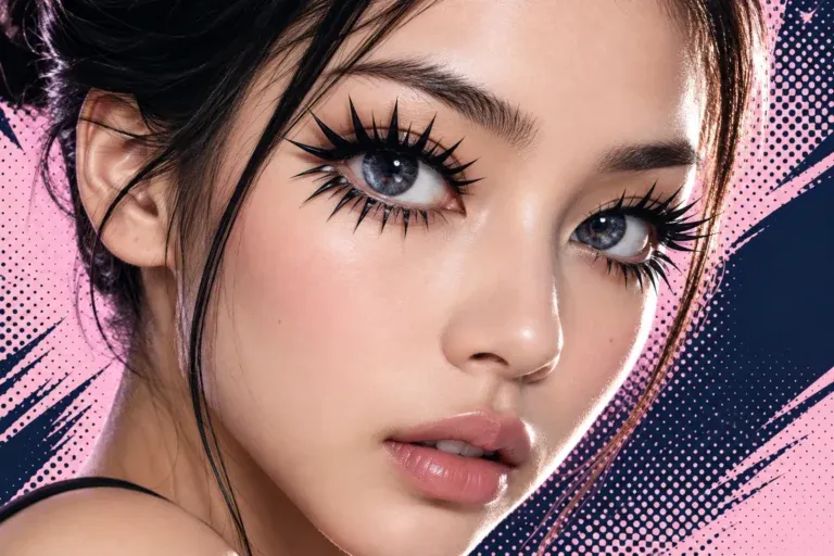 Anime- / Manga-Inspired Spike Lash Extensions