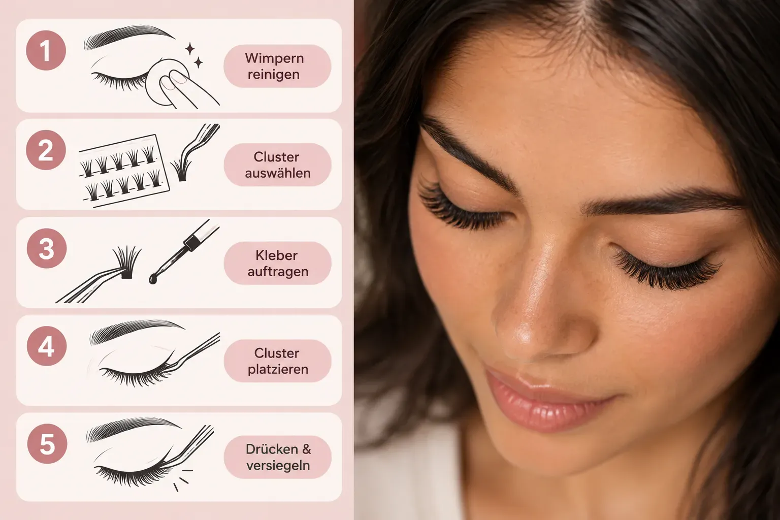 DIY Lash Extension Systeme für Anfänger: Schritt für Schritt
