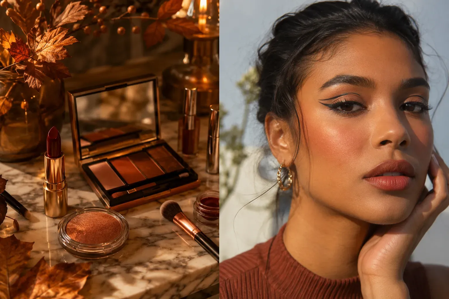 Glitter und Metallic Make-up Herbst/Winter 2026: Trend oder nicht?