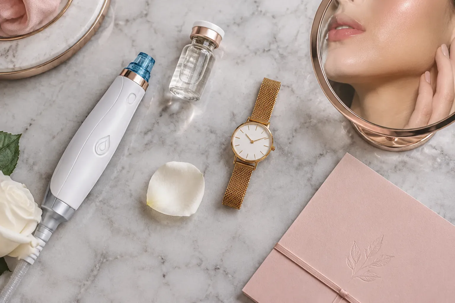Ist ein HydraFacial Express sicher vor einem Fotoshooting?