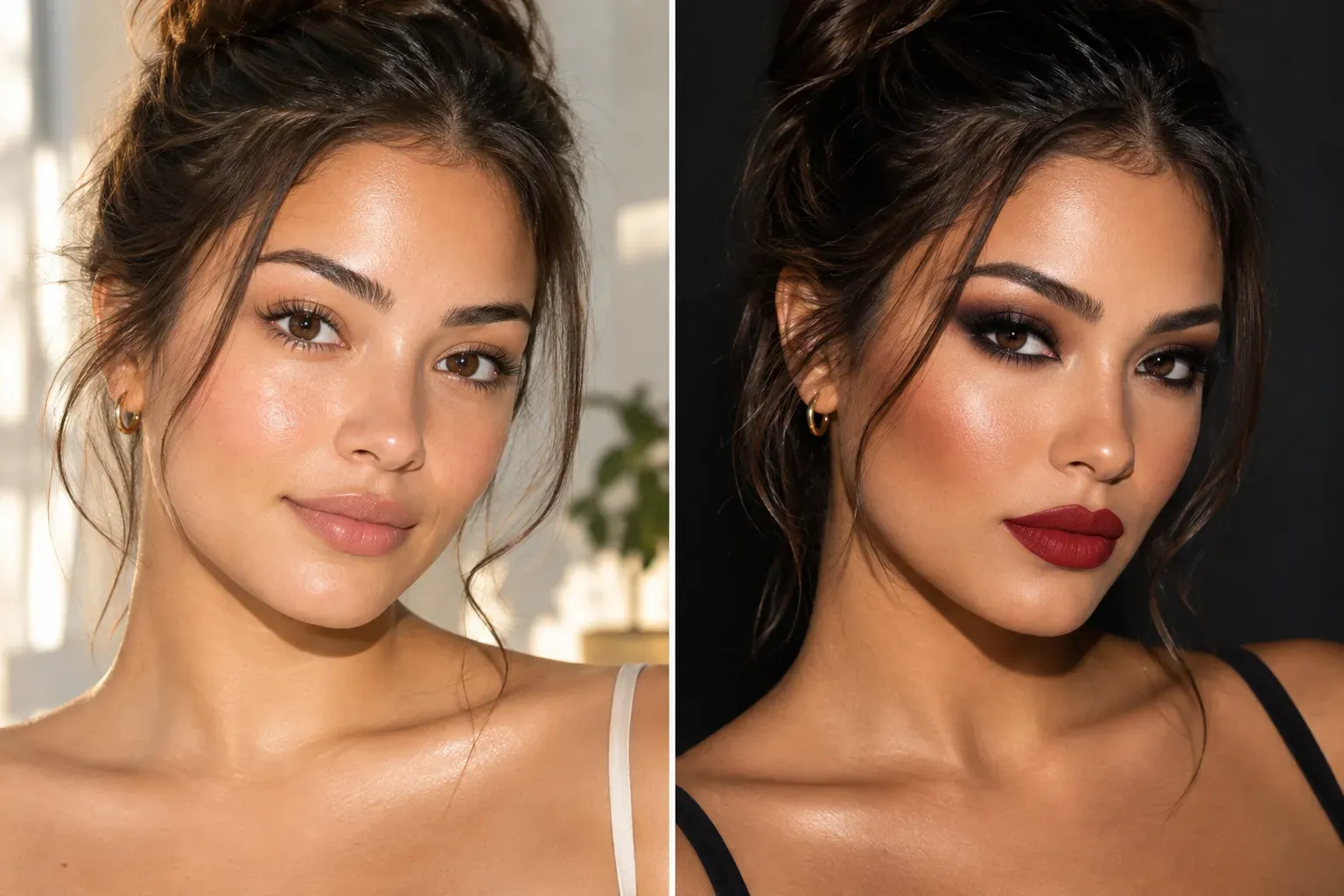 Make-up den ganzen Tag halten, ohne Nachbessern