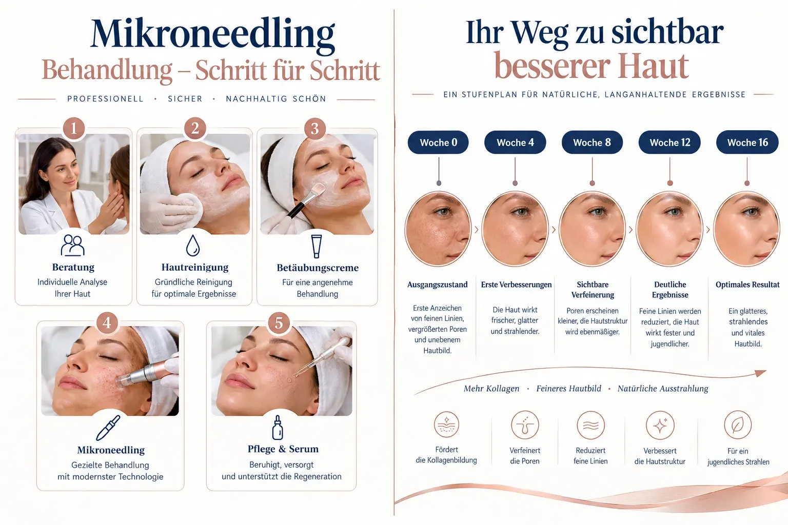 Microneedling gegen Aknenarben: Realistische Vorher-Nachher-Ergebnisse, was ist wirklich möglich?