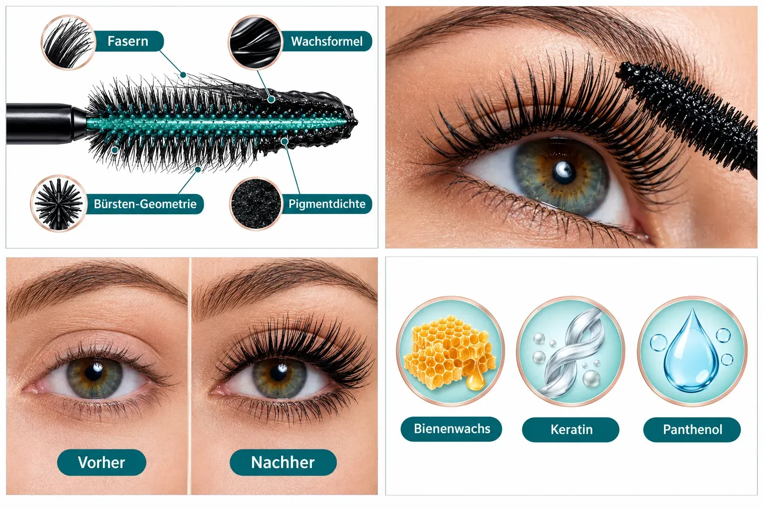 Was ist 10x Volumen-Mascara und wie funktioniert sie?
