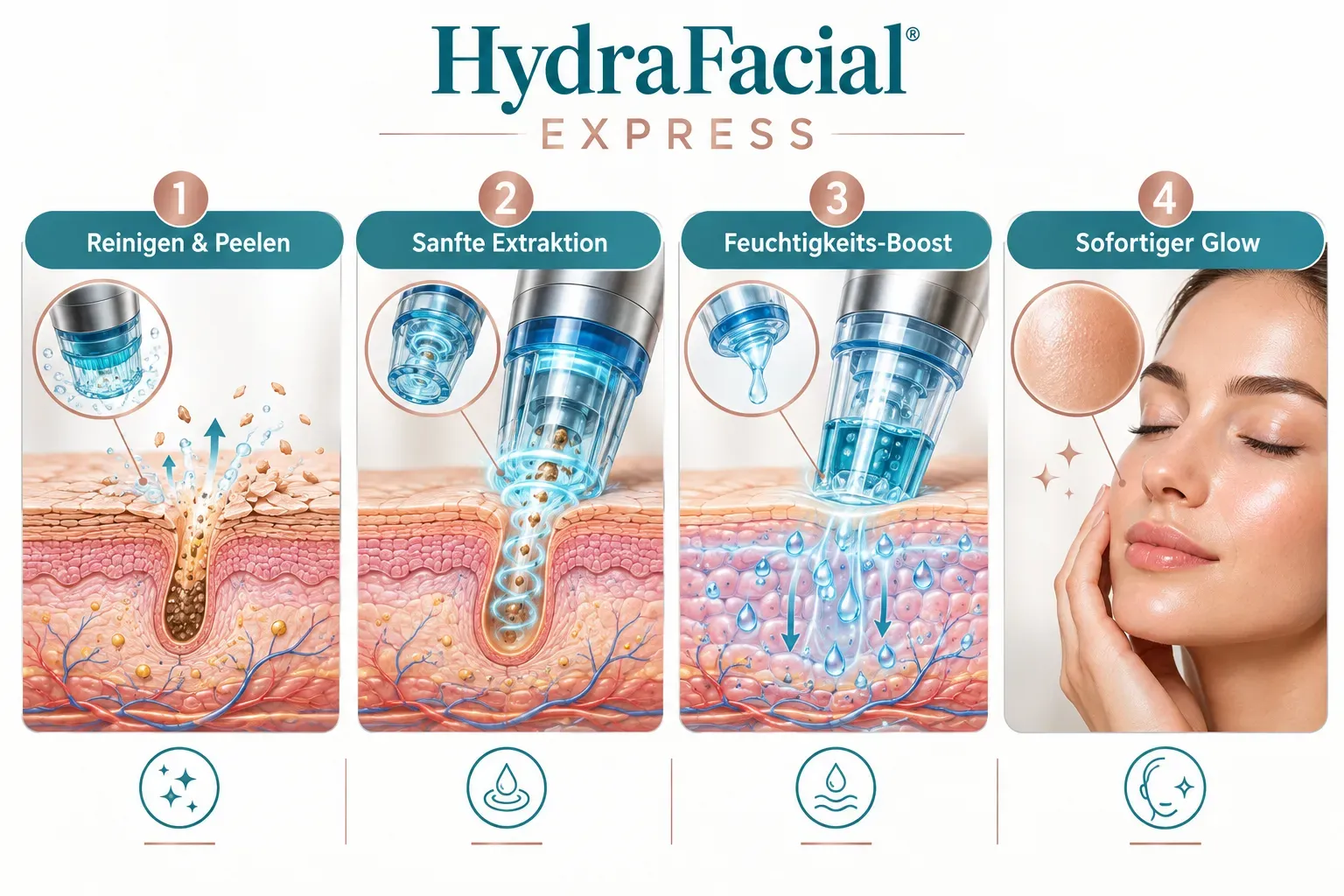 Was ist ein HydraFacial Express und wie funktioniert er?