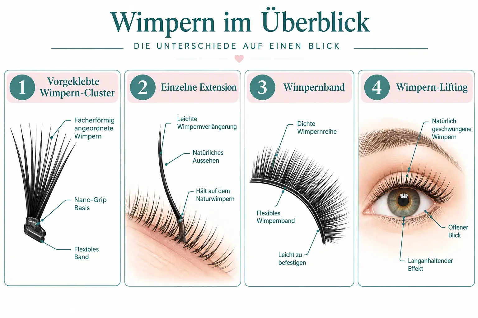 Was sind vorgeklebte Lash Cluster und wie funktionieren sie?