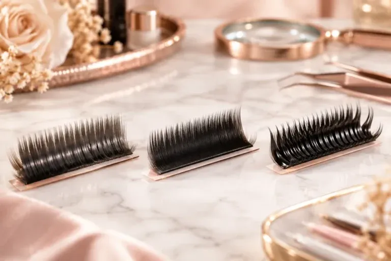 Wimpernverlängerung Materialien erklärt: Seidenhaare vs. Kunsthaare vs. Mink