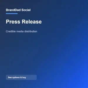 Press Release — BrandDad Social