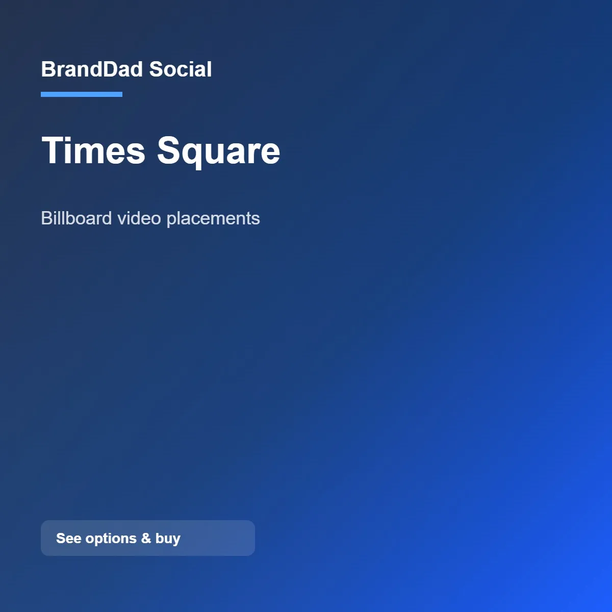 Times Square — BrandDad Social
