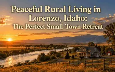 Peaceful Rural Living in Lorenzo, Idaho: The Perfect Small-Town Retreat