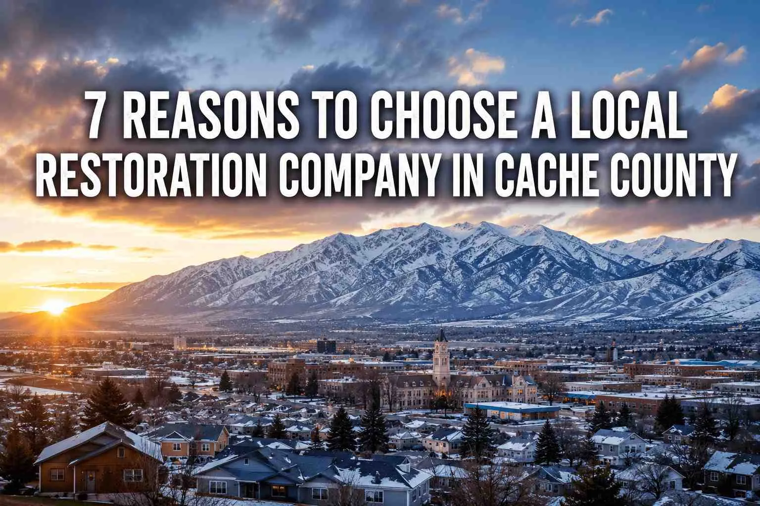 7 Reasons to Choose a Local Restoration Company in Cache County 7 Reasons to Choose a Local Restoration Company in Cache County