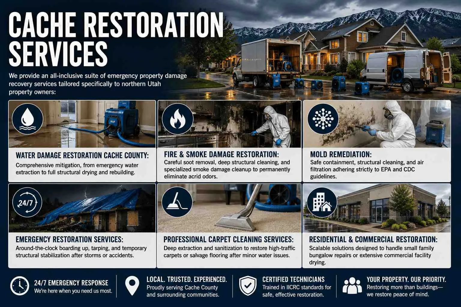 Why Local Expertise Matters Most for Cache County Property Restoration