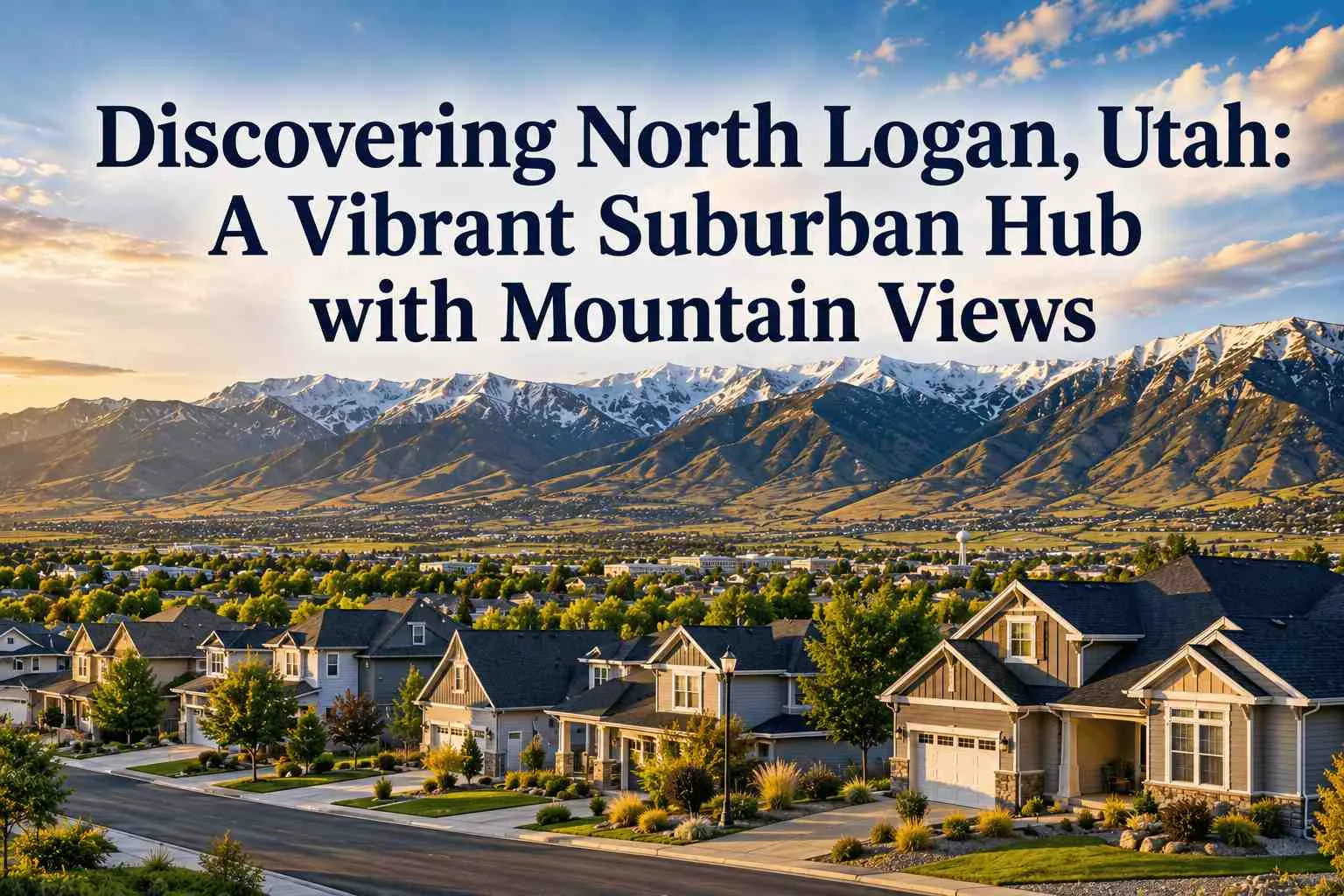 Discovering North Logan, Utah: A Vibrant Suburban Hub with Mountain Views Discovering North Logan, Utah: A Vibrant Suburban Hub with Mountain Views