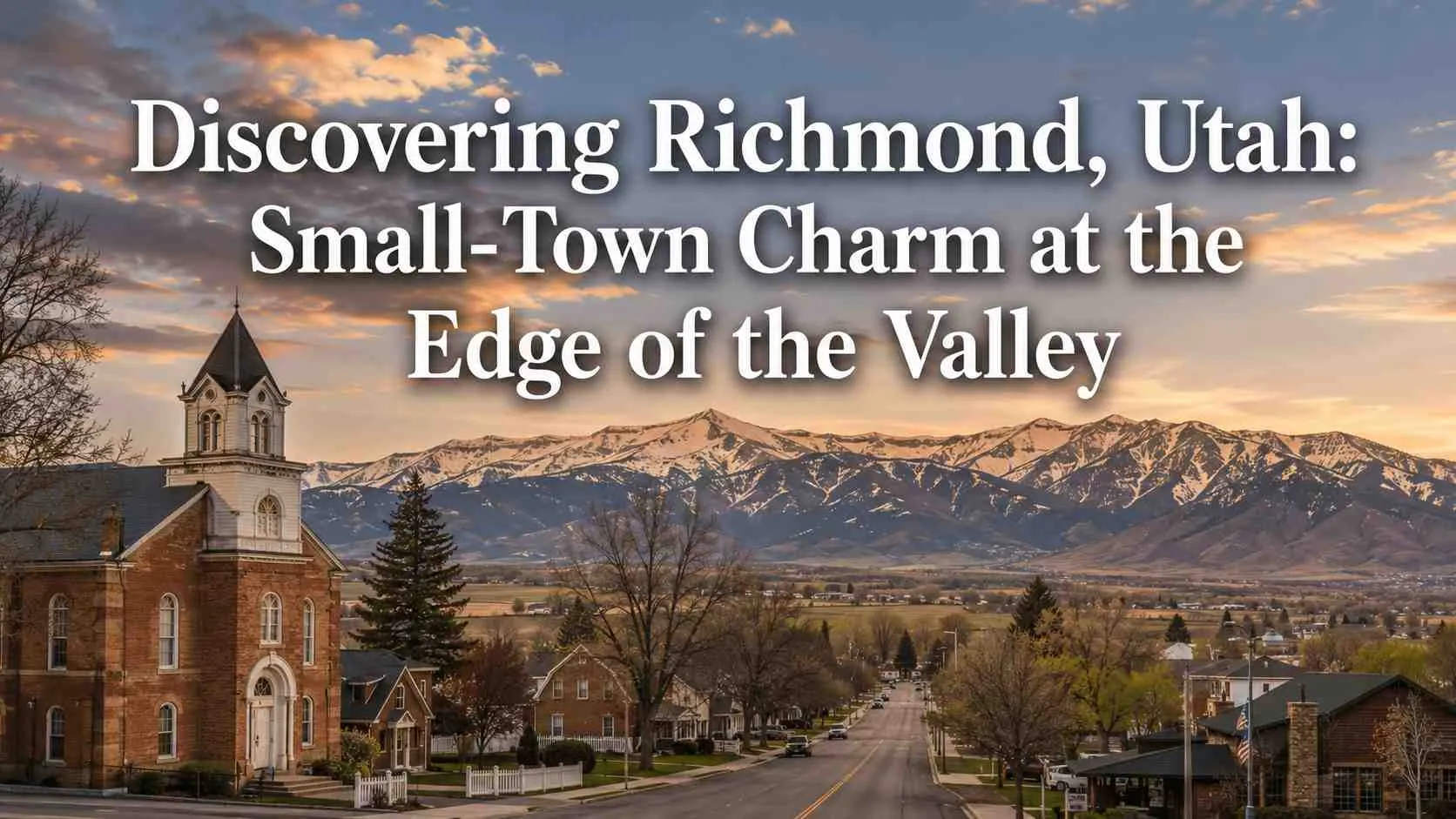 Discovering Richmond, Utah: Small-Town Charm at the Edge of the Valley Discovering Richmond, Utah: Small-Town Charm at the Edge of the Valley