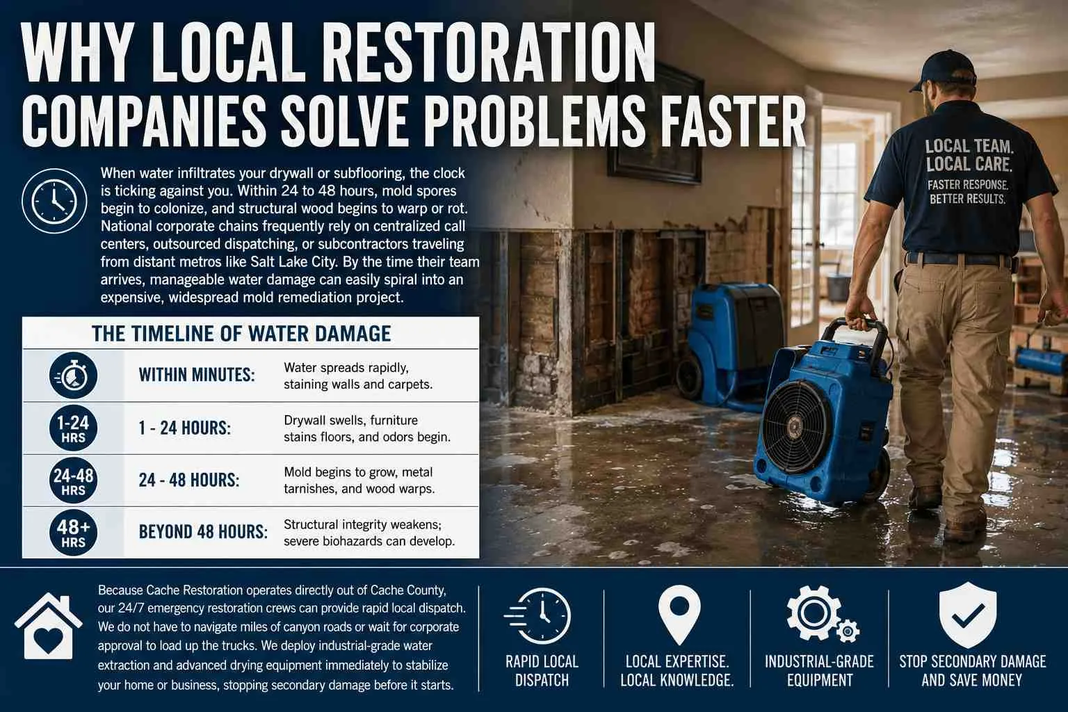 Why Local Expertise Matters Most for Cache County Property Restoration