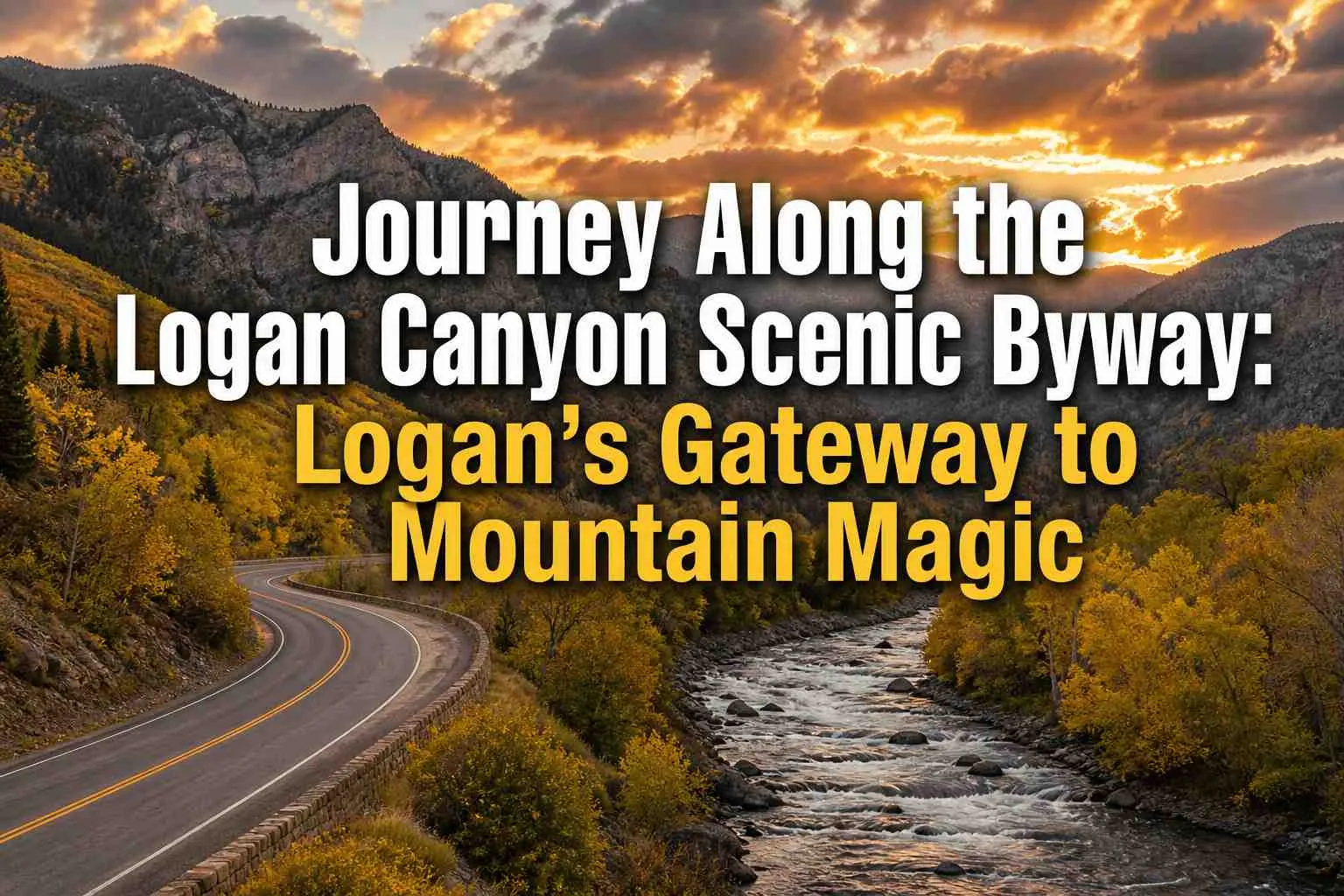 Journey Along the Logan Canyon Scenic Byway: Logan’s Gateway to Mountain Magic Journey Along the Logan Canyon Scenic Byway: Logan’s Gateway to Mountain Magic