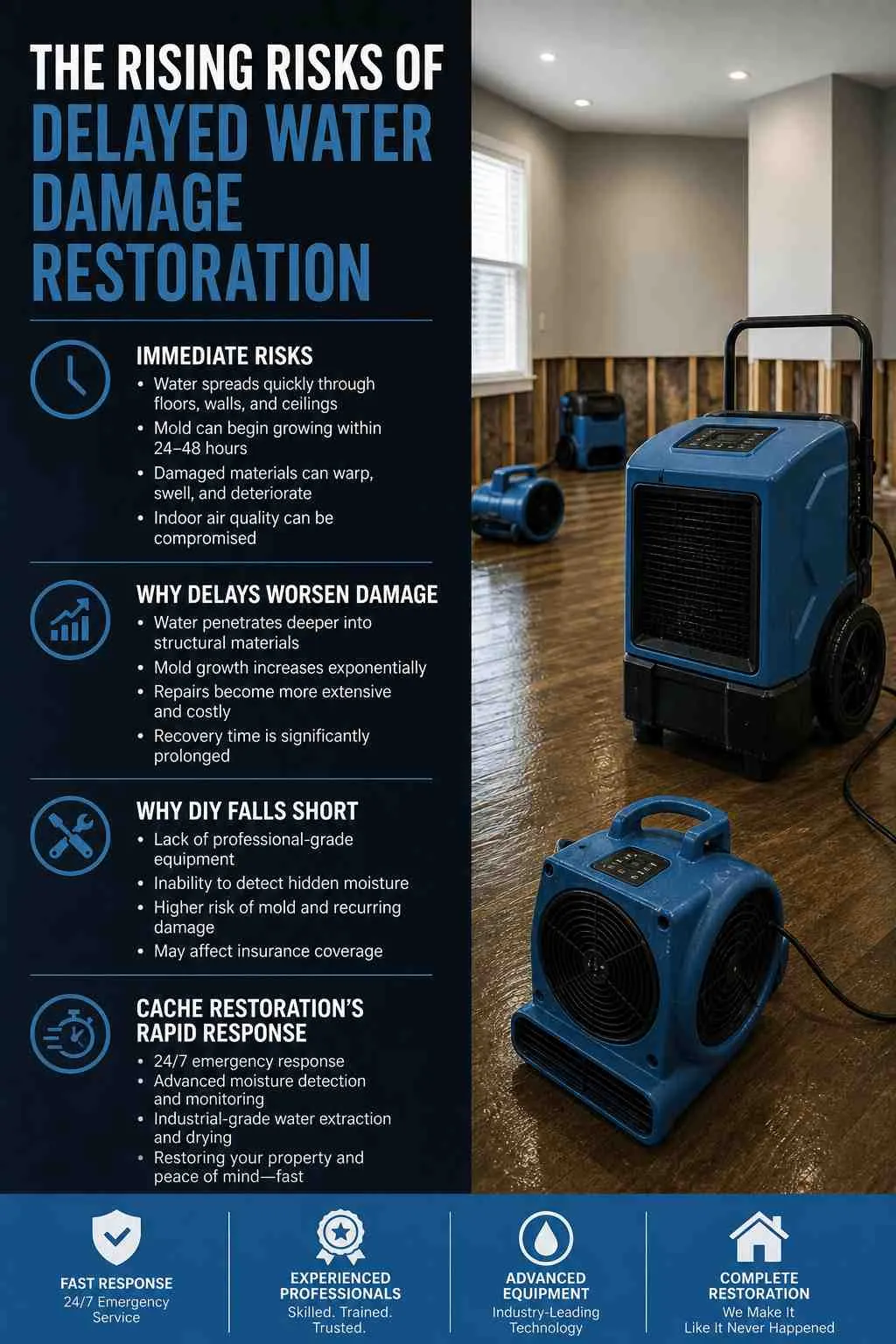 Preventing Mold After Water Damage in Cache County: A Property Owner's Guide