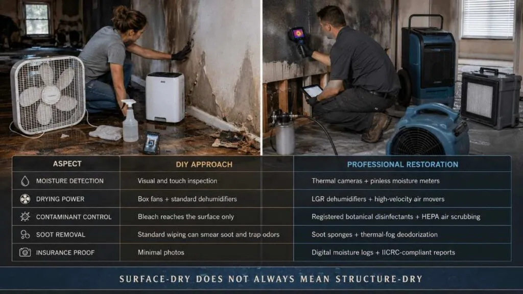 DIY vs. Professional Restoration