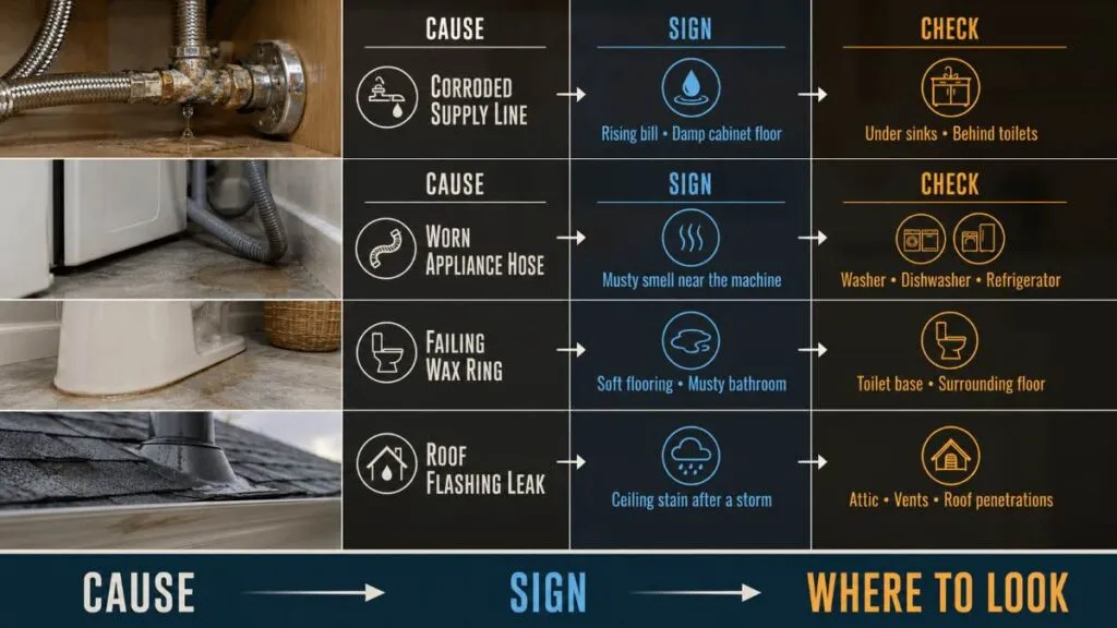 Quick Reference Cause, Sign, and Where to Look