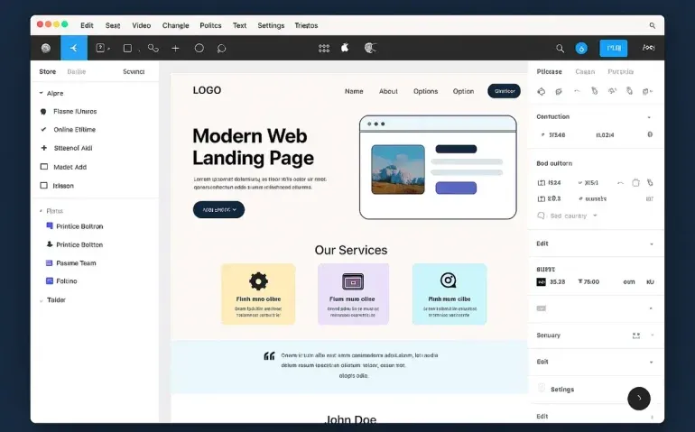 figma landing page