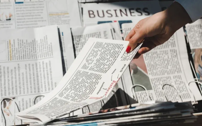 partial-view-of-woman-taking-daily-print