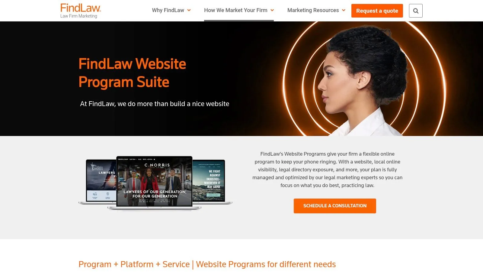 Top 7 Best Attorney Website Design Examples of 2025 2 best attorney website design