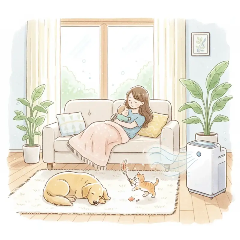Chemical-free home after heat treatment, safe for pets and individuals.