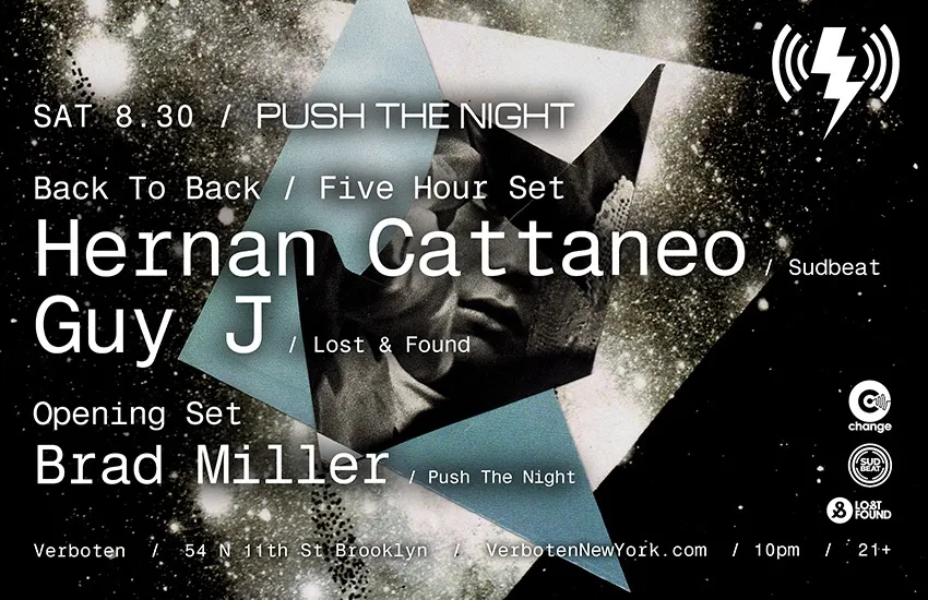 hernan cattaneo guy j verboten push the night sudbeat change lost and found