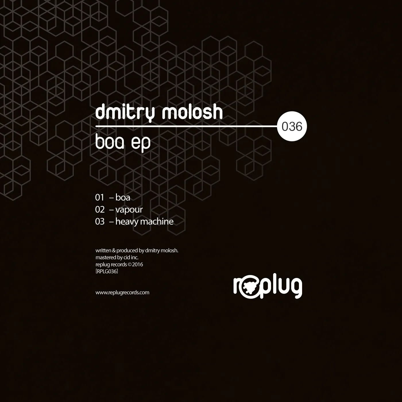 Dmitry Molosh - Boa EP
