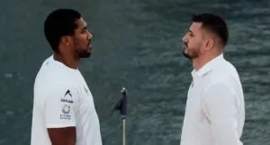 Anthony Joshua vs Kristian Prenga fight
