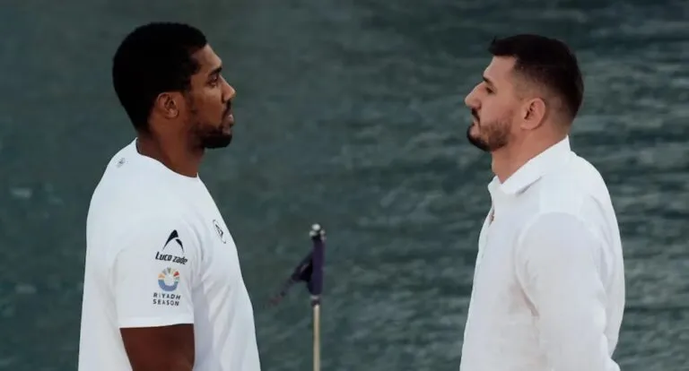 Anthony Joshua vs Kristian Prenga fight
