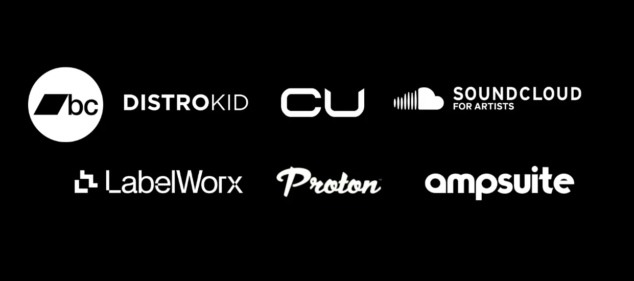 A strategic release ecosystem collage for independent electronic music, featuring the Change Underground 13-year heritage logo alongside industry-standard platforms including Spotify for Artists, Beatport, Labelworx, and SoundCloud Artist Pro. The graphic illustrates the 2026 verification workflow for independent artist premieres and distribution.”