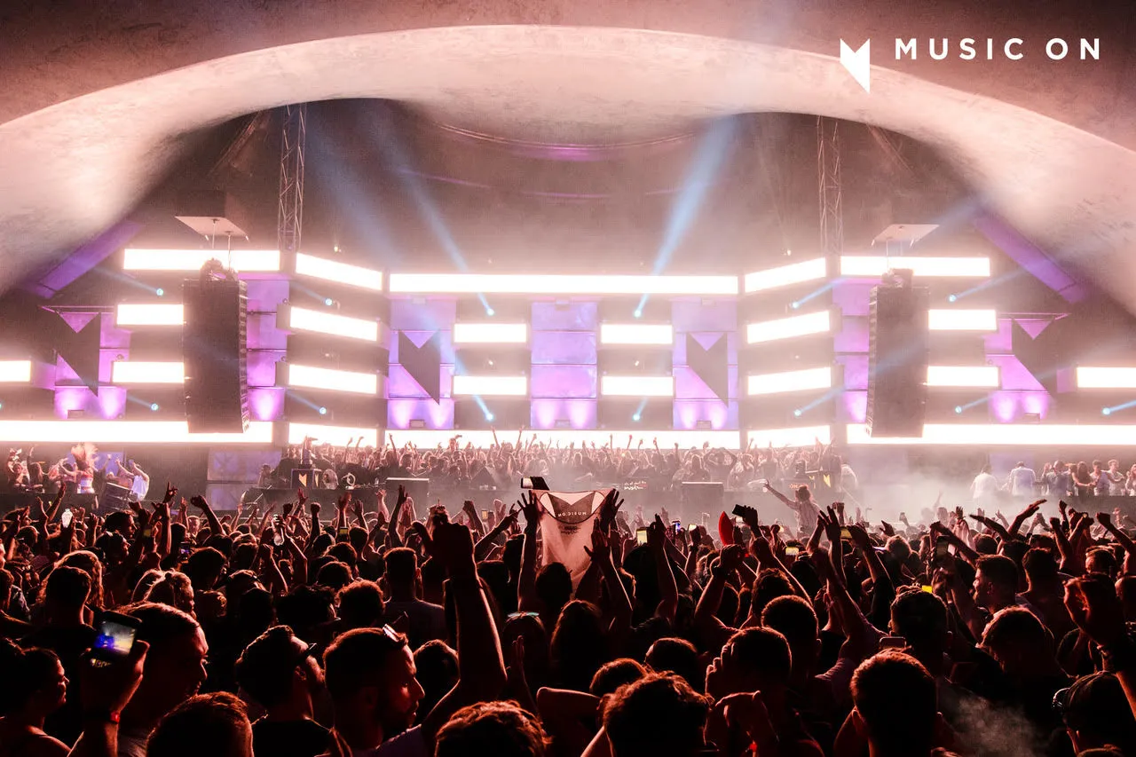 music on