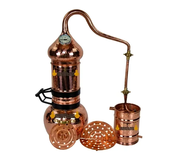Alambique Maritas Columna Rotativa 20 Litros para Aceites Esenciales