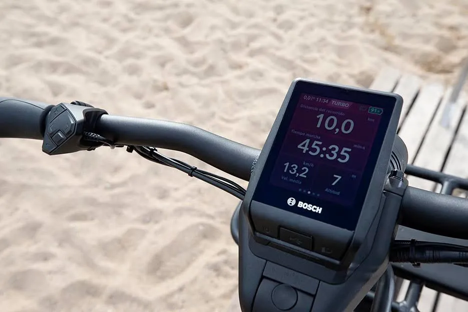 Táctil, grande e intuitivo, el display Nyon de Bosch aporta un plus de calidad al conjunto