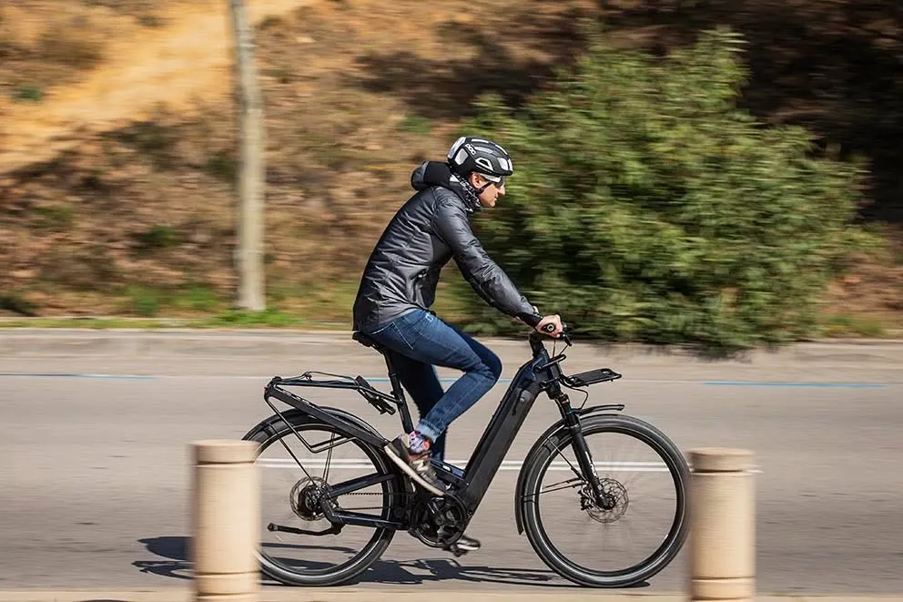 El peso de la Homage pierde protagonismo cuando empezamos a pedalear