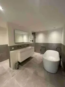bathroom after renovation cleaning clean4u