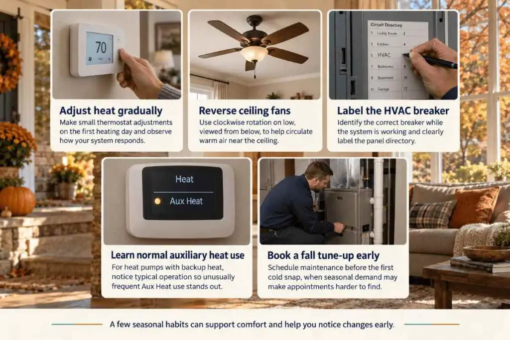 Fall in Knoxville: When to Switch From AC to Heat (and How to Get Your System Ready) 9 Expert Tips From Our Technicians