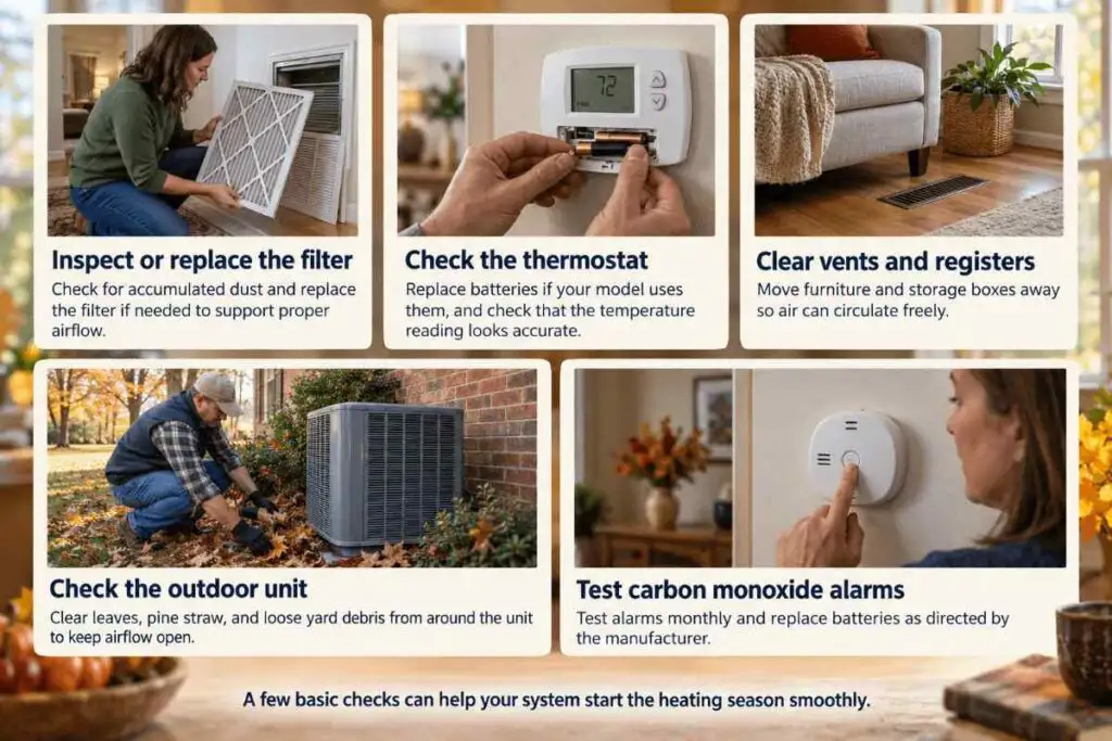 Fall in Knoxville: When to Switch From AC to Heat (and How to Get Your System Ready) 4 What Should You Check Before Turning the Heat On for the First Time