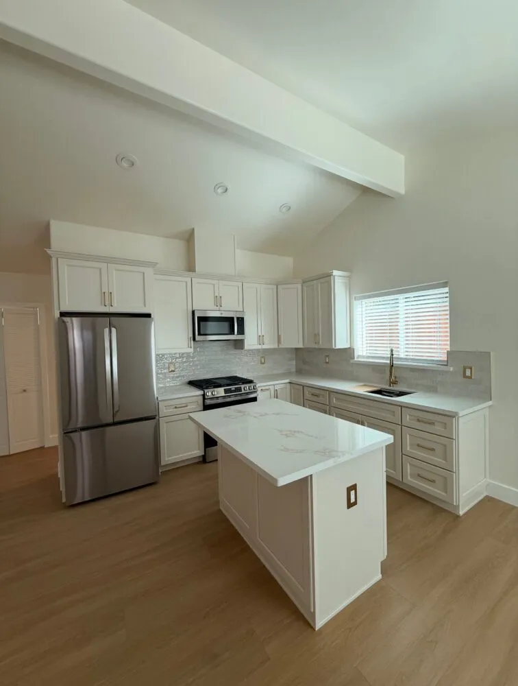 Contemporary Transitional Kitchen Kitchen Remodel by Cruz Home Constructions project photo
