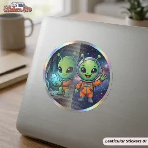 Custom Lenticular Stickers