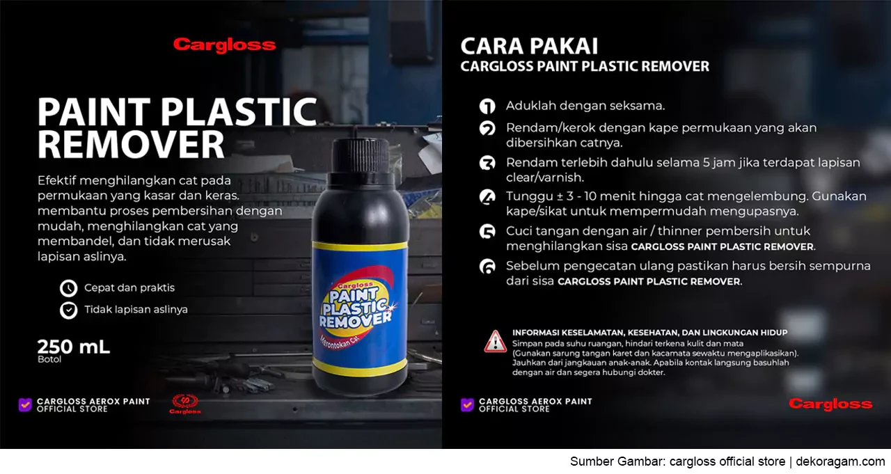 Cargloss Paint Remover