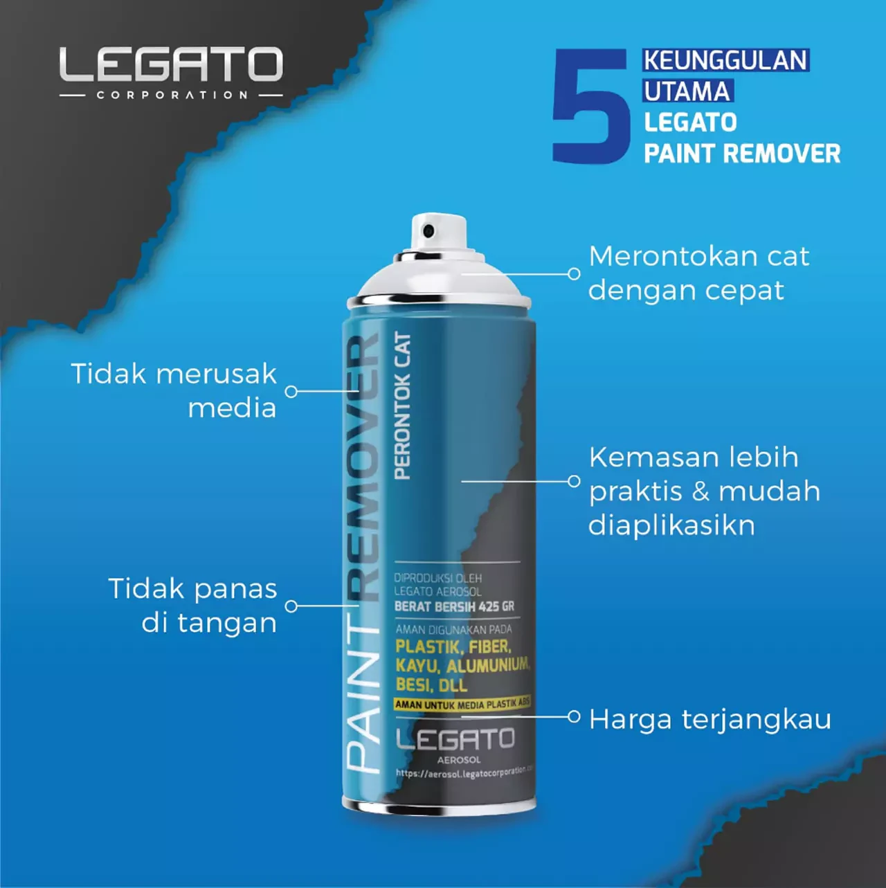 Legato Paint Remover