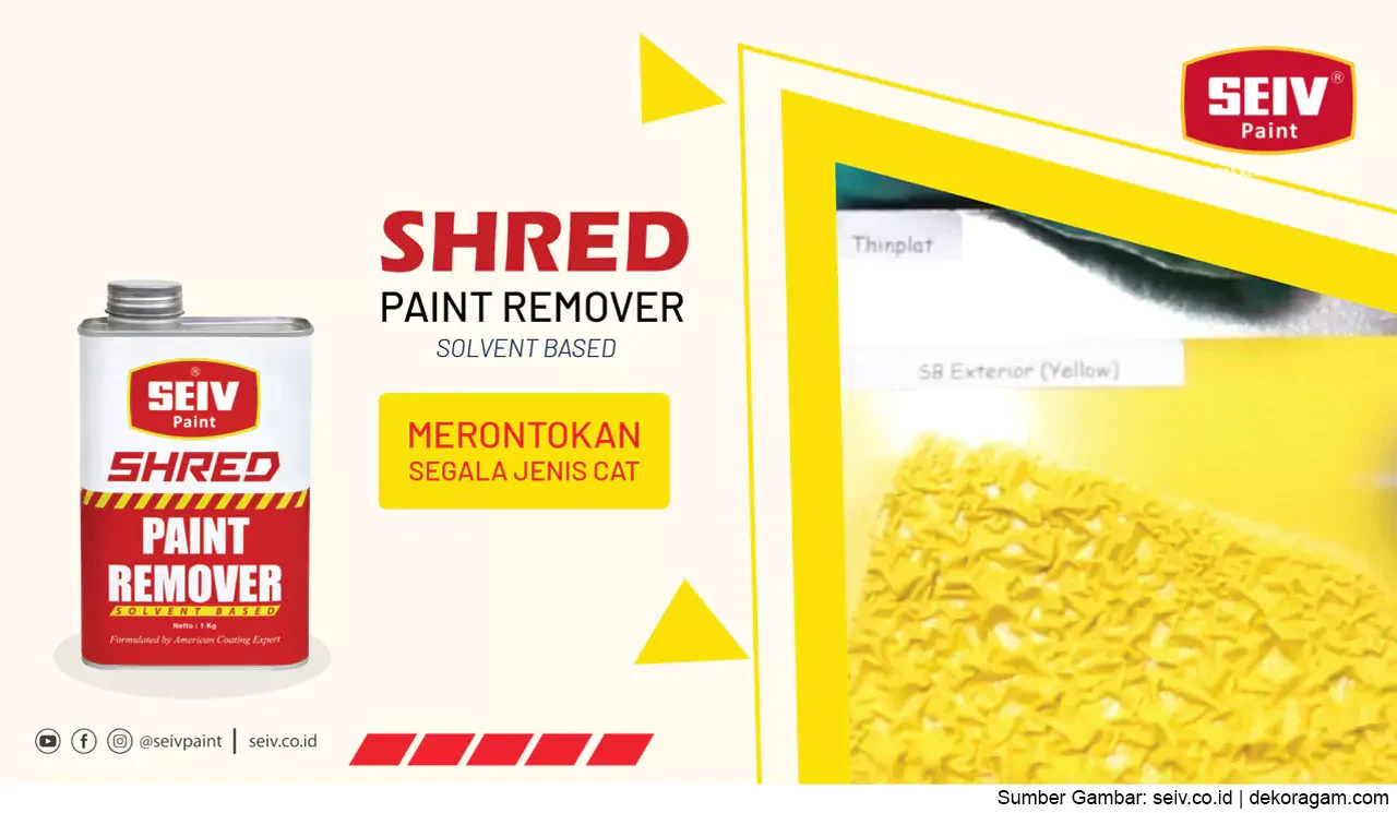 Seiv Shred Paint Remover Solvent Based