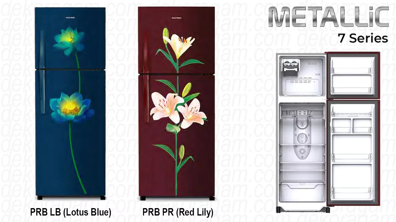 Kulkas Polytron 2 Pintu Metallic 7