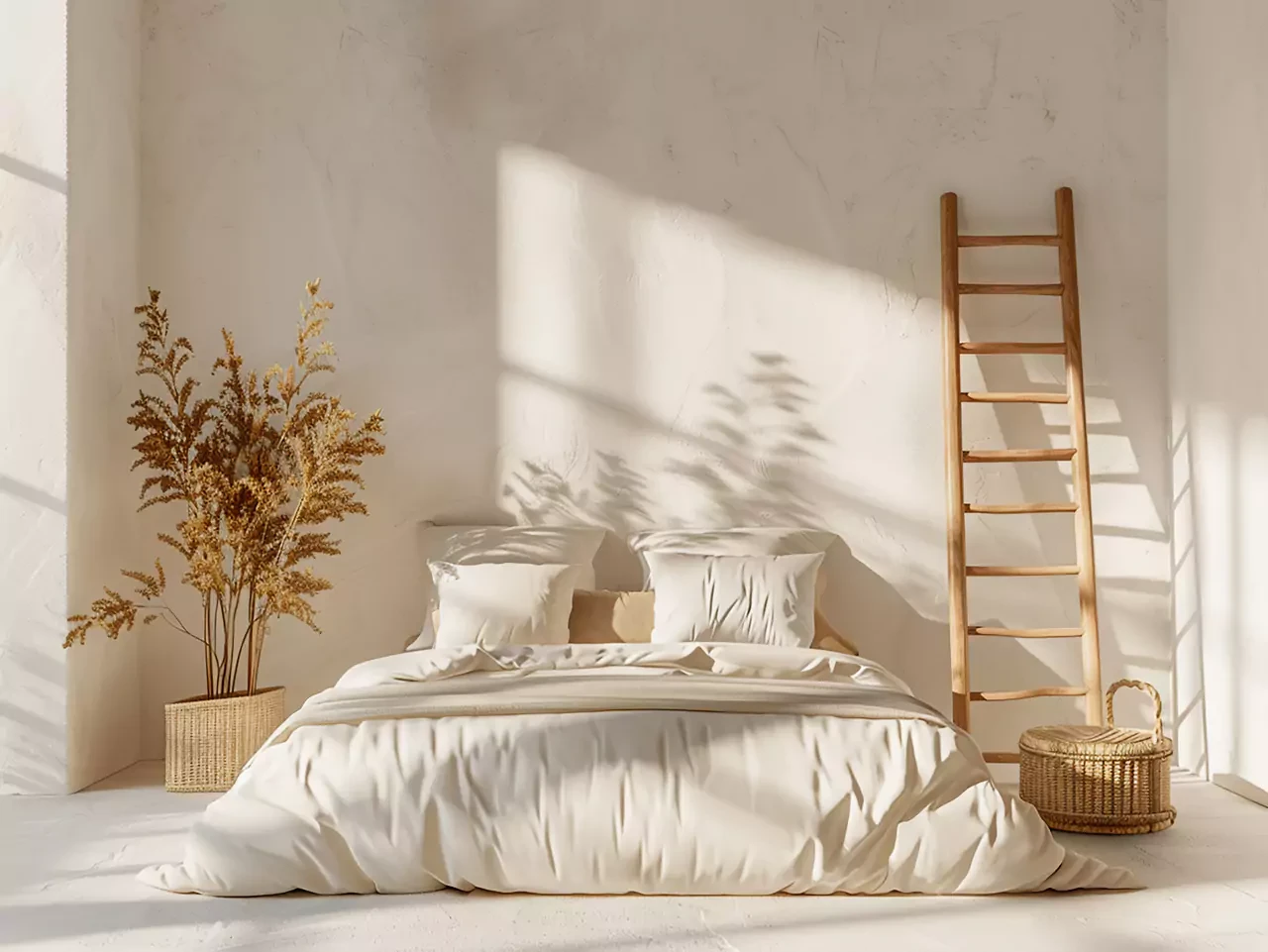 Cat Kamar Aesthetic Warna Cream Beige