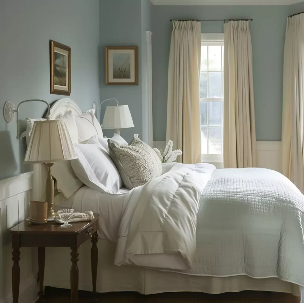 Cat Tembok Warna Biru Telur Asin Untuk Kamar Sempit