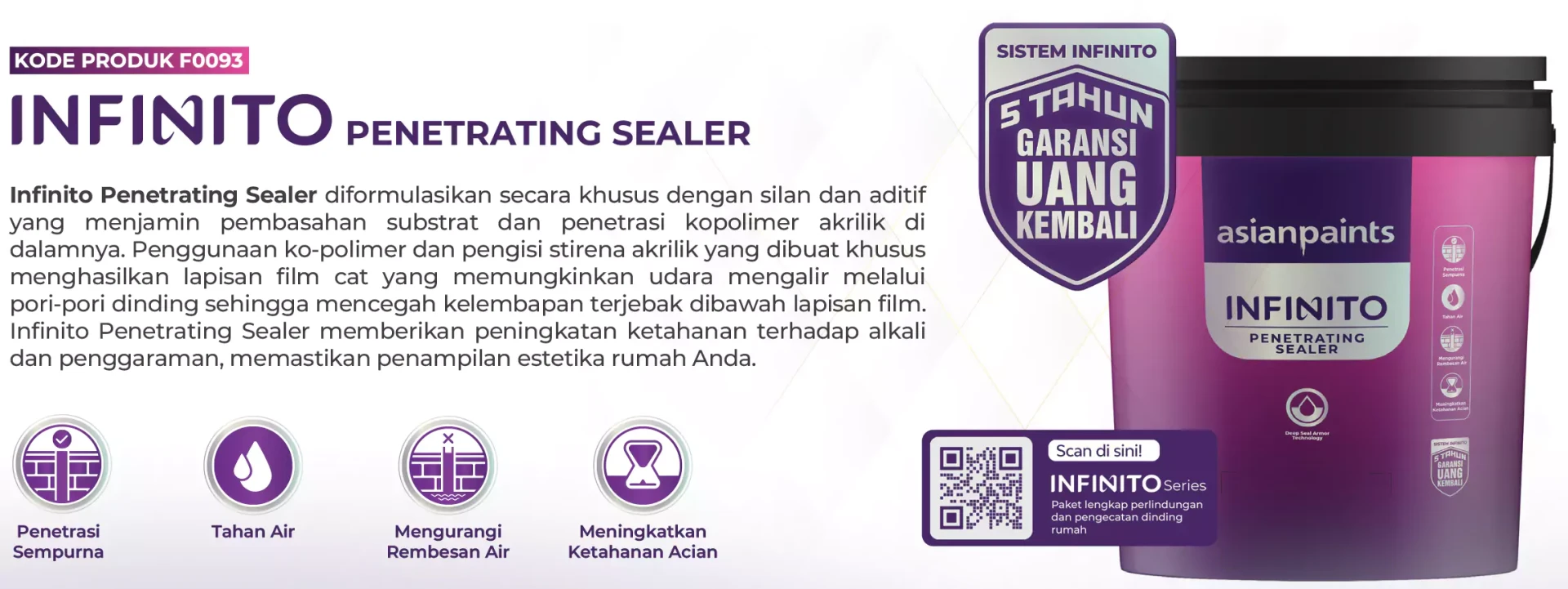Asian Paints Infinito Penetrating Sealer