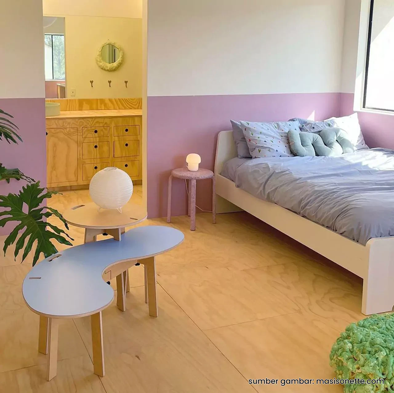 Cat Kamar Warna Lavender Yang Bagus Untuk Perempuan
